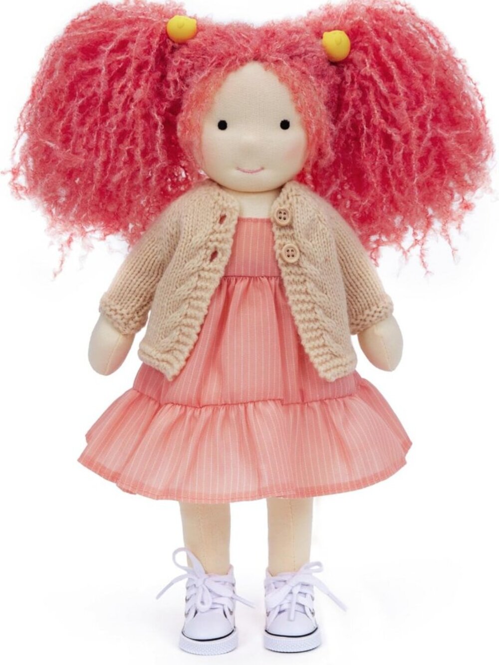 Personalized Handmade Rag Doll - 12" Plush Collectible for Kids Birthday Gift